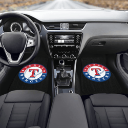 texas rangers front car floor mats set of 2