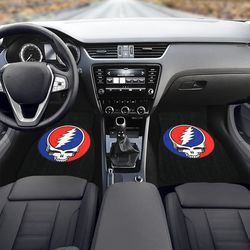 grateful dead front car floor mats set of 2