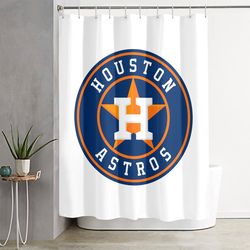 houston astros shower curtain