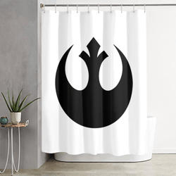 rebel resistance alliance shower curtain
