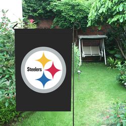 pittsburgh steelers garden flag