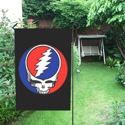 grateful dead garden flag