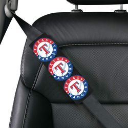 texas rangers car seat belt cover