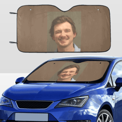 Morgan Wallen Mugshot Car Sunshade