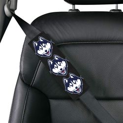 uconn huskies car seat belt cover