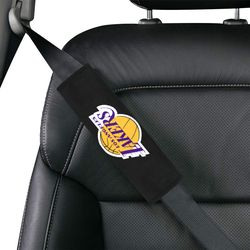 los angeles lakers car seat belt cover