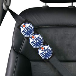 edmonton oilers car seat belt cover