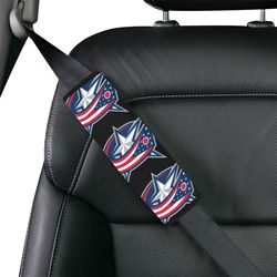 columbus blue jackets car seat belt cover