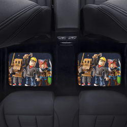 roblox back car floor mats set of 2