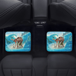 Moana Back Car Floor Mats Set Of 2