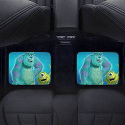 Monsters Inc Back Car Floor Mats Set Of 2