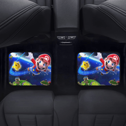 mario back car floor mats set of 2