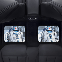 r2d2 back car floor mats set of 2