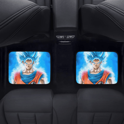 goku back car floor mats set of 2