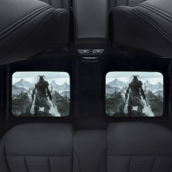 skyrim back car floor mats set of 2