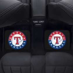 texas rangers back car floor mats set of 2