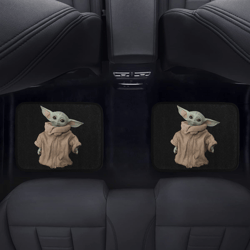 grogu back car floor mats set of 2