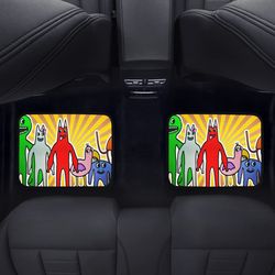 garten of banban back car floor mats set of 2