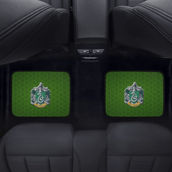 slytherin back car floor mats set of 2