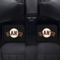 san francisco giants back car floor mats set of 2