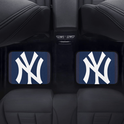 New York Yankees Back Car Floor Mats Set Of 2