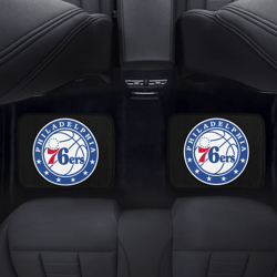 philadelphia 76ers back car floor mats set of 2