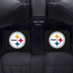 pittsburgh steelers back car floor mats set of 2