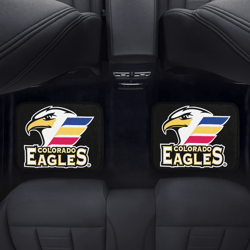 Colorado Eagles Back Car Floor Mats Set Of 2