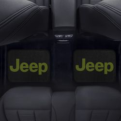 Jeep Back Car Floor Mats Set Of 2