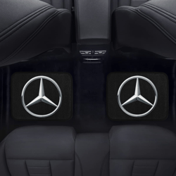 mercedes benz back car floor mats set of 2