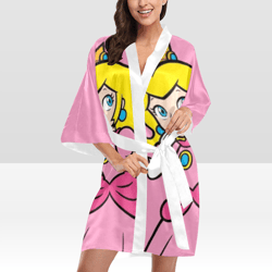 princess peach kimono robe