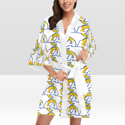 los angeles rams kimono robe