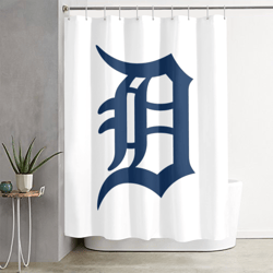 detroit tigers shower curtain