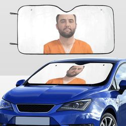 scottie scheffler mugshot car sunshade