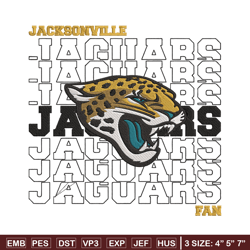 jacksonville jaguars embroidery design, jaguars embroidery, nfl embroidery, logo sport embroidery, embroidery design.