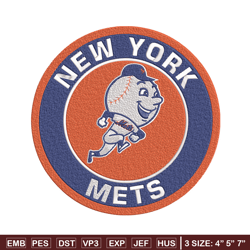 new york mets ball embroidery design, mlb embroidery,sport embroidery, logo sport embroidery,embroidery design