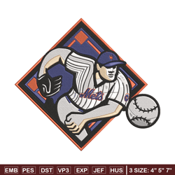 new york mets basketball embroidery design, mlb embroidery,sport embroidery, logo sport embroidery, embroidery design