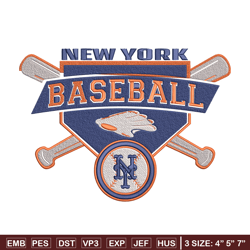 new york mets design embroidery design, ncaa embroidery, embroidery design, logo sport embroidery, sport embroidery