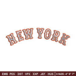 new york mets logo embroidery design, sport embroidery, logo sport embroidery, embroidery design, mlb embroidery