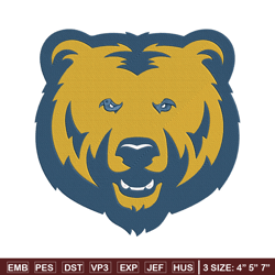 northern colorado logo embroidery design, ncaa embroidery, sport embroidery,logo sport embroidery,embroidery design