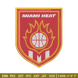 miami heat basketball embroidery design,nba embroidery, sport embroidery, embroidery design, logo sport embroidery