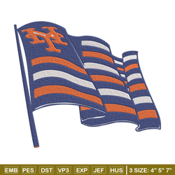 new york mets flat embroidery design, mlb embroidery, sport embroidery, embroidery design ,logo sport embroidery.