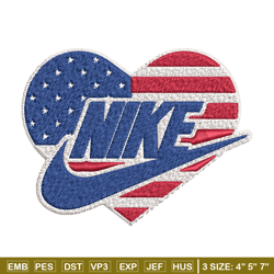 nike american embroidery design, brand embroidery, nike embroidery, embroidery file, logo shirt, digital download