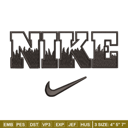 nike black flame embroidery design, nike embroidery, nike design, embroidery shirt, embroidery file, digital download