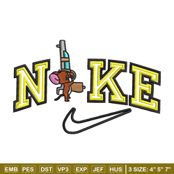 nike jerry embroidery design, tom jerry embroidery, nike design, embroidery shirt, embroidery file,digital download