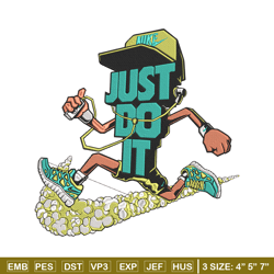 nike just do it embroidery design, logo embroidery, embroidery file, nike embroidery, anime shirt, digital download