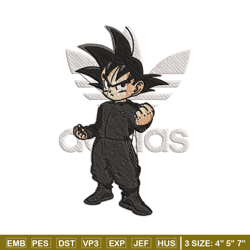 nike kid goku embroidery design, dragonball embroidery, nike embroidery, embroidery file, logo shirt, digital download