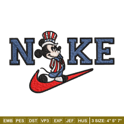 nike mickey embroidery design, brand embroidery, nike embroidery, embroidery file, logo shirt, digital download