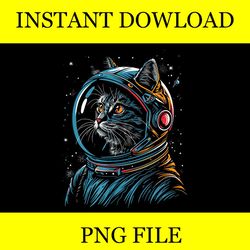 cat astronaut funny animal design png