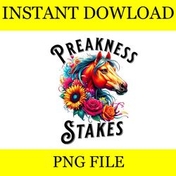 preakness horse racing floral love equestrian stakes delight png